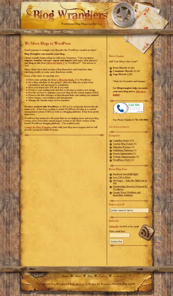 Blog Wranglers Blog Wranglers